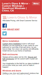 Mobile Screenshot of lorensglass-mirror.com